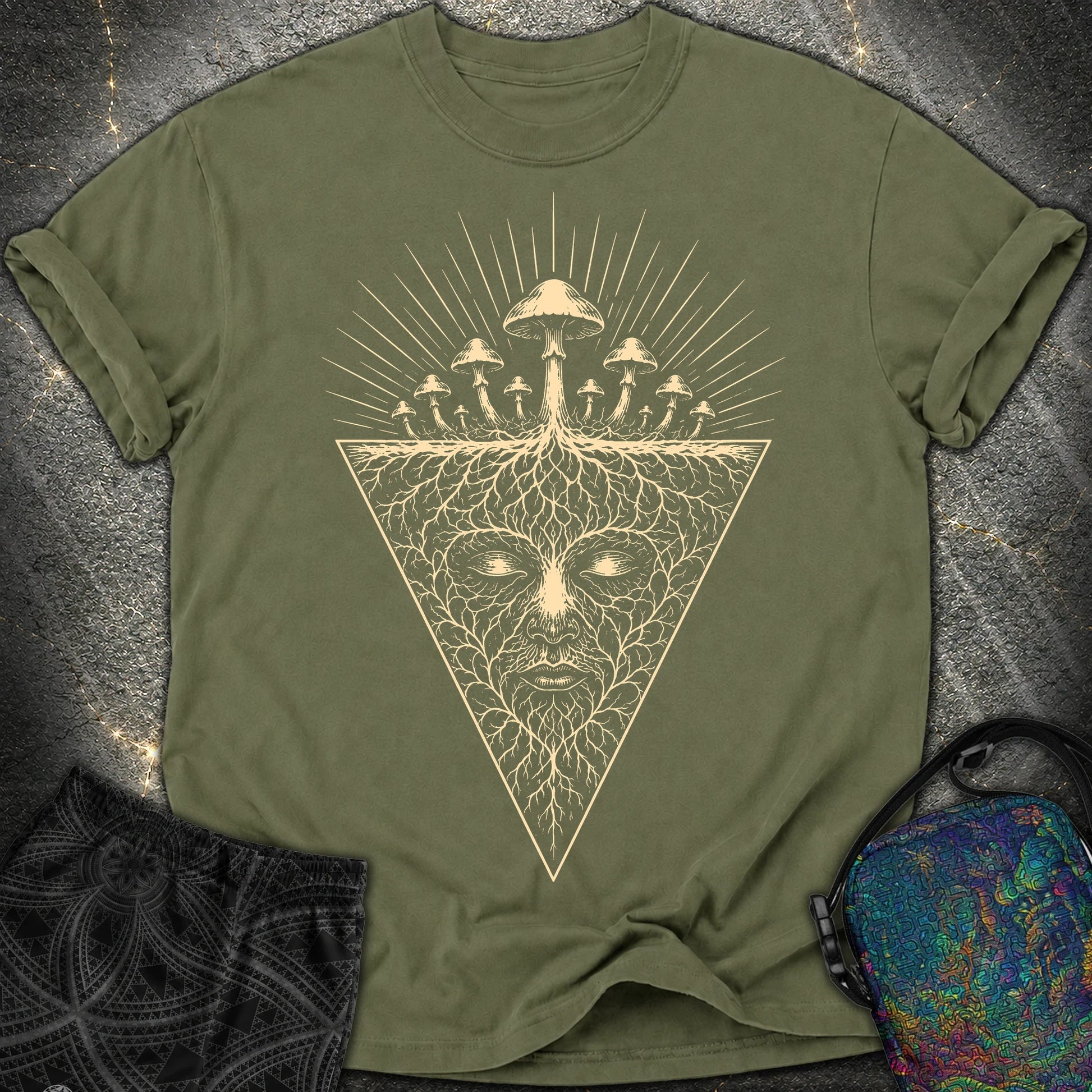 Mycelium Consciousness - Mycelium Consciousness Comfort T-Shirt - Hemp