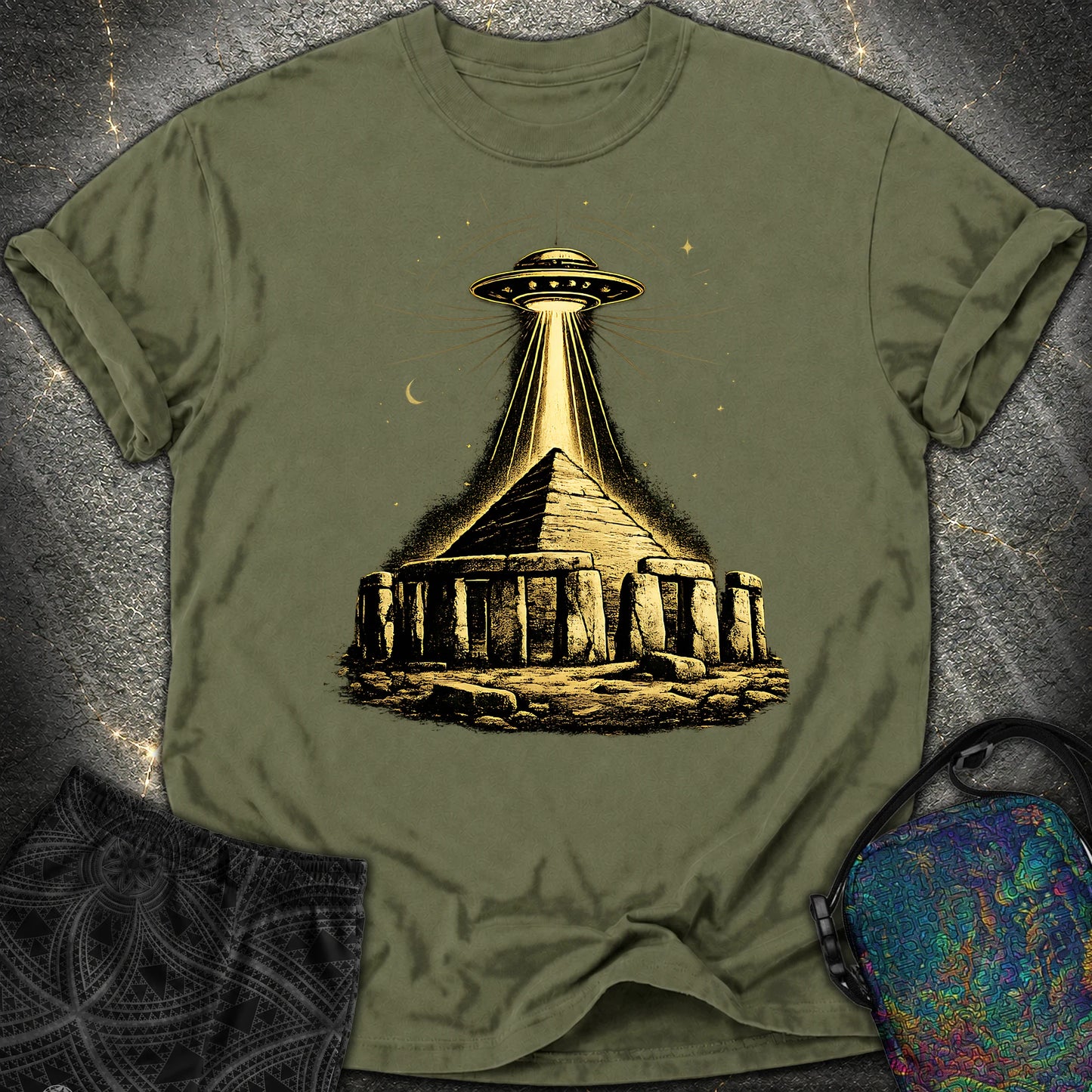 Piramida Gizy I Tajemniczy Pojazd - Piramida Gizy I Tajemniczy Pojazd Comfort T-Shirt - Hemp