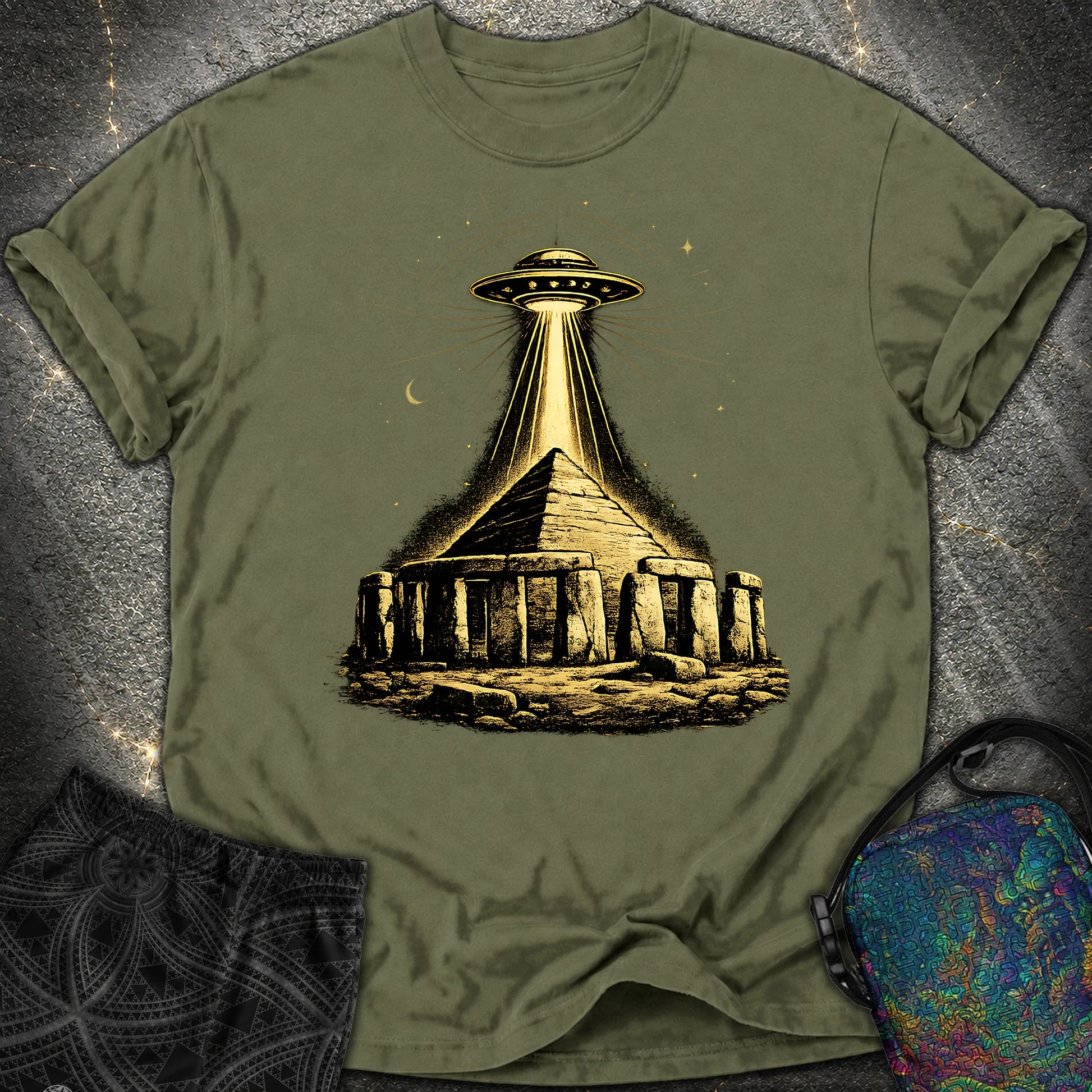 Piramida Gizy I Tajemniczy Pojazd - Piramida Gizy I Tajemniczy Pojazd Comfort T-Shirt - Hemp