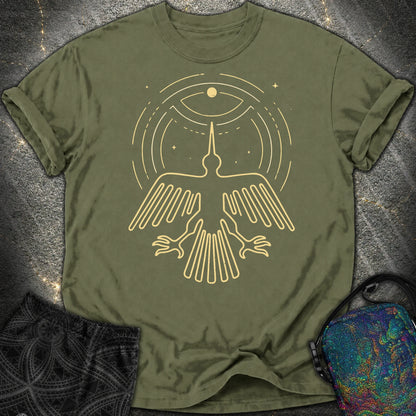 Geoglif Ptaka - Geoglif Ptaka Comfort T-Shirt - Hemp