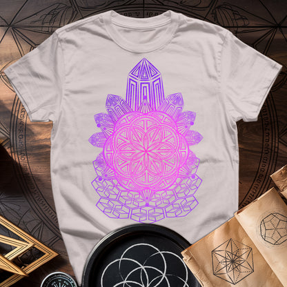 Crystal Seed Sacred Geometry T-Shirt