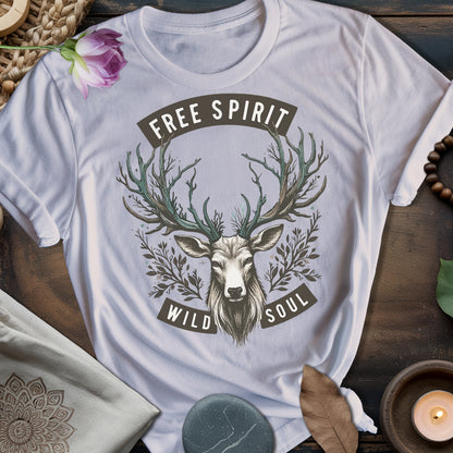 Free Spirit Wild Soul Deer T-Shirt