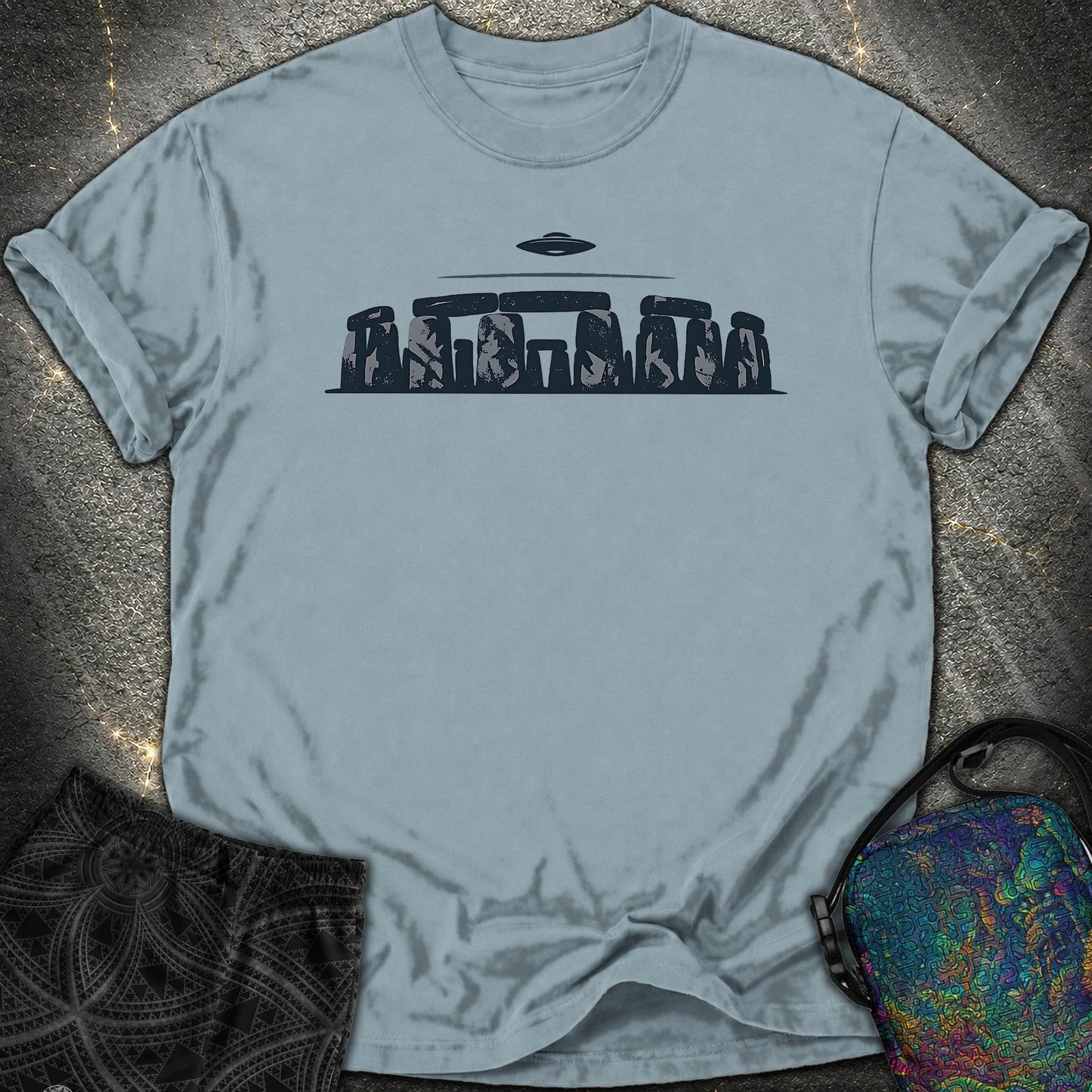 Kamienny Krąg I UFO - Kamienny Krąg I UFO Comfort T-Shirt - Ice Blue