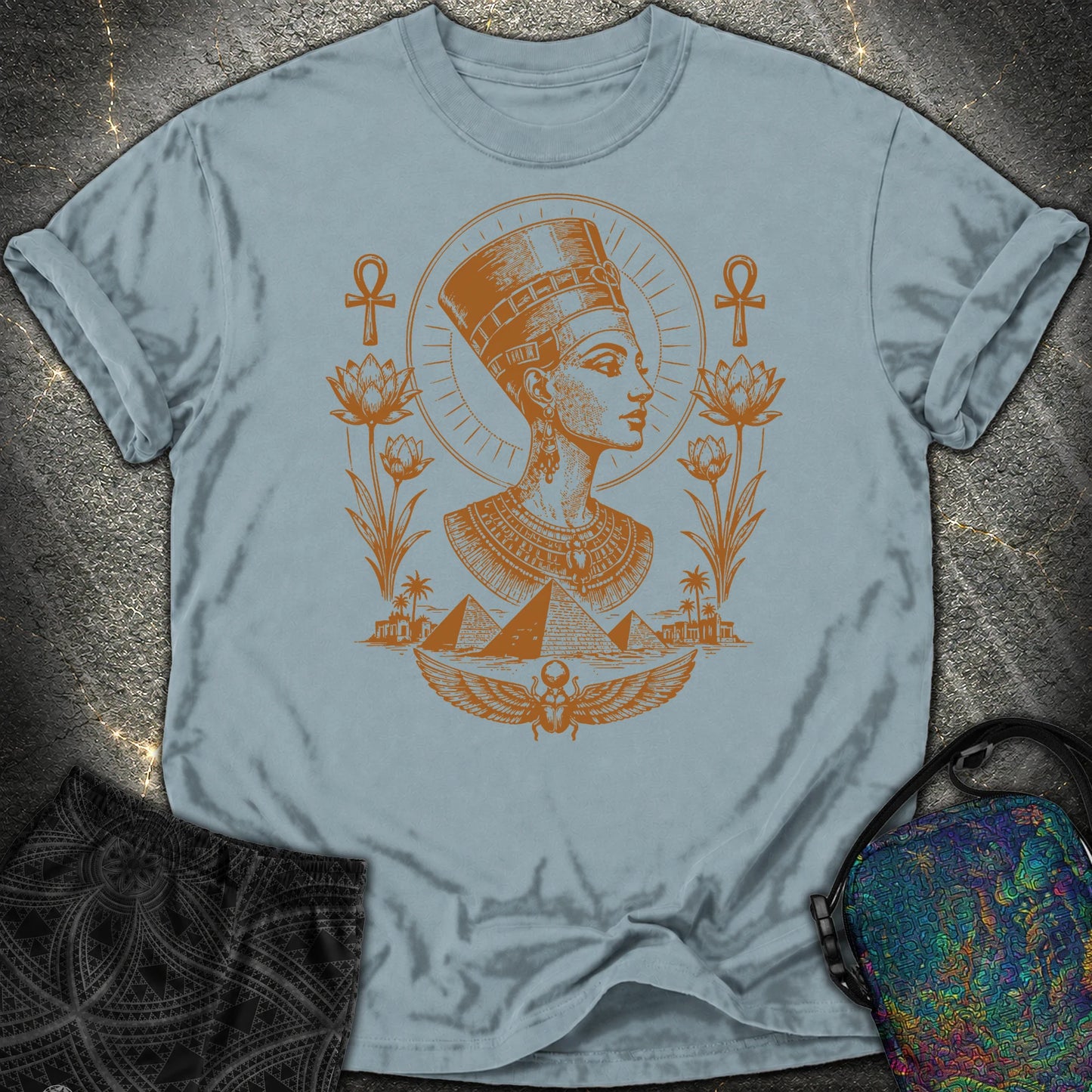 Royal Queen of the Nile - Royal Queen of the Nile Comfort T-Shirt - Ice Blue