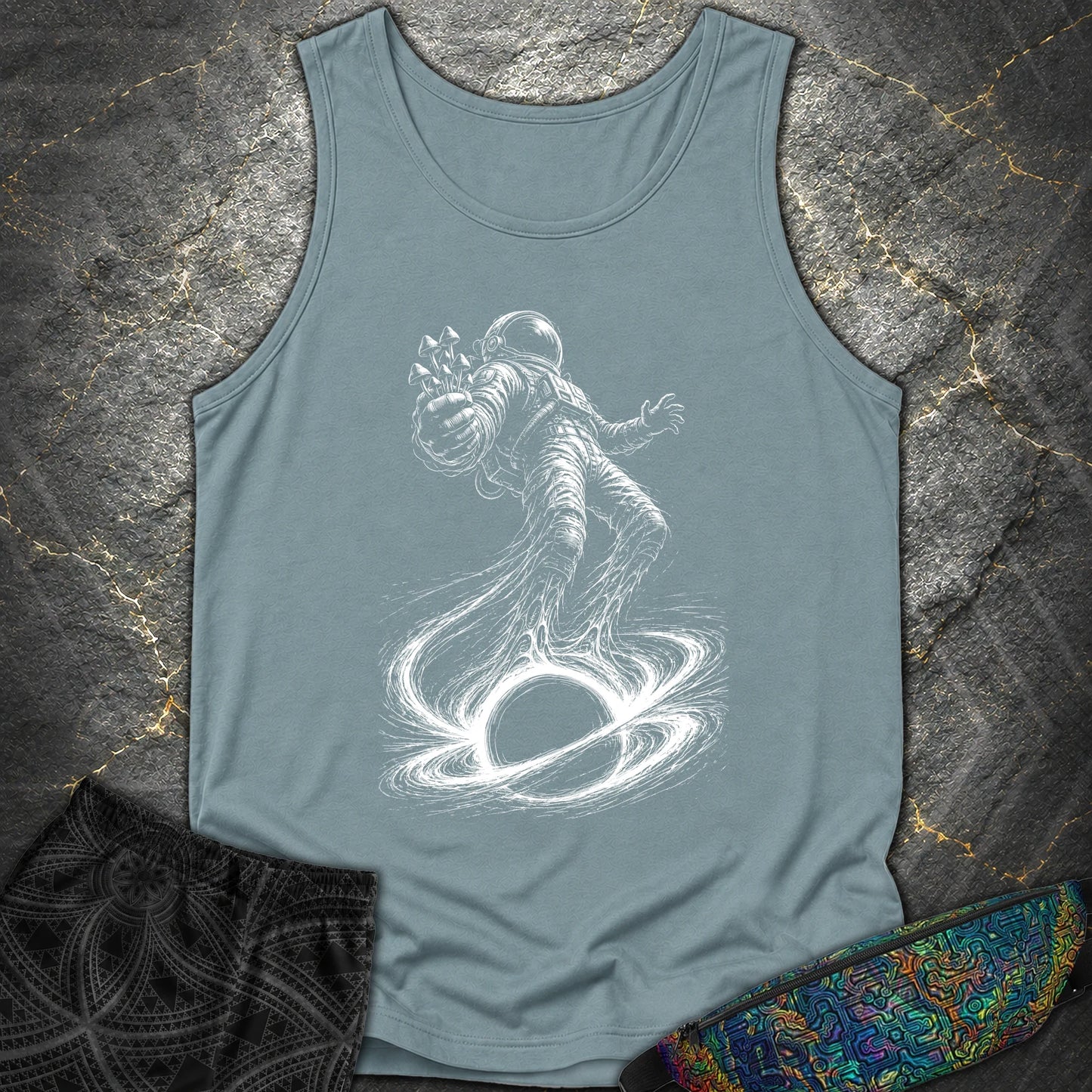 Into The Void - Into The Void Comfort Tank Top - Ice Blue