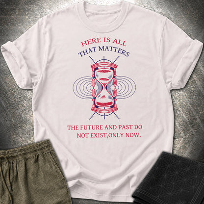 Only Now Exists T-Shirt - Only Now Exists T-Shirt - Ice Grey