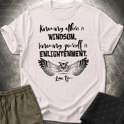 Lao Tzu EnlightenmentT-Shirt - Lao Tzu EnlightenmentT-Shirt - Ice Grey