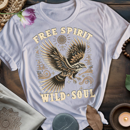 Free Spirit Wild Soul Eagle T-Shirt