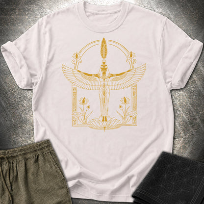 Winged Goddess of Sacred Balance - Winged Goddess of Sacred Balance T-Shirt - Ice Grey