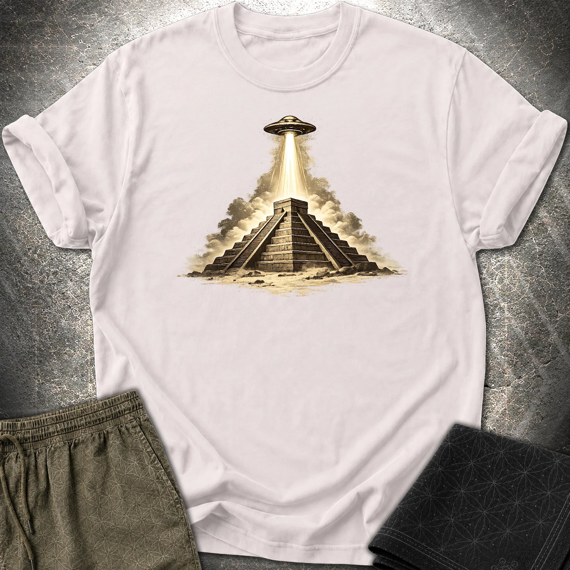 Piramida Majów - Piramida Majów T-Shirt - Ice Grey