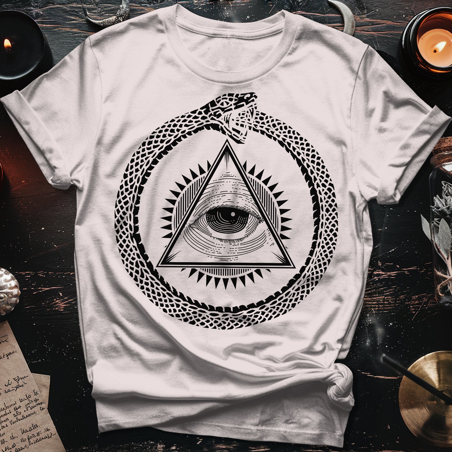 Ouroboros Eye of Providence T-Shirt