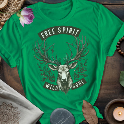 Free Spirit Wild Soul Deer T-Shirt