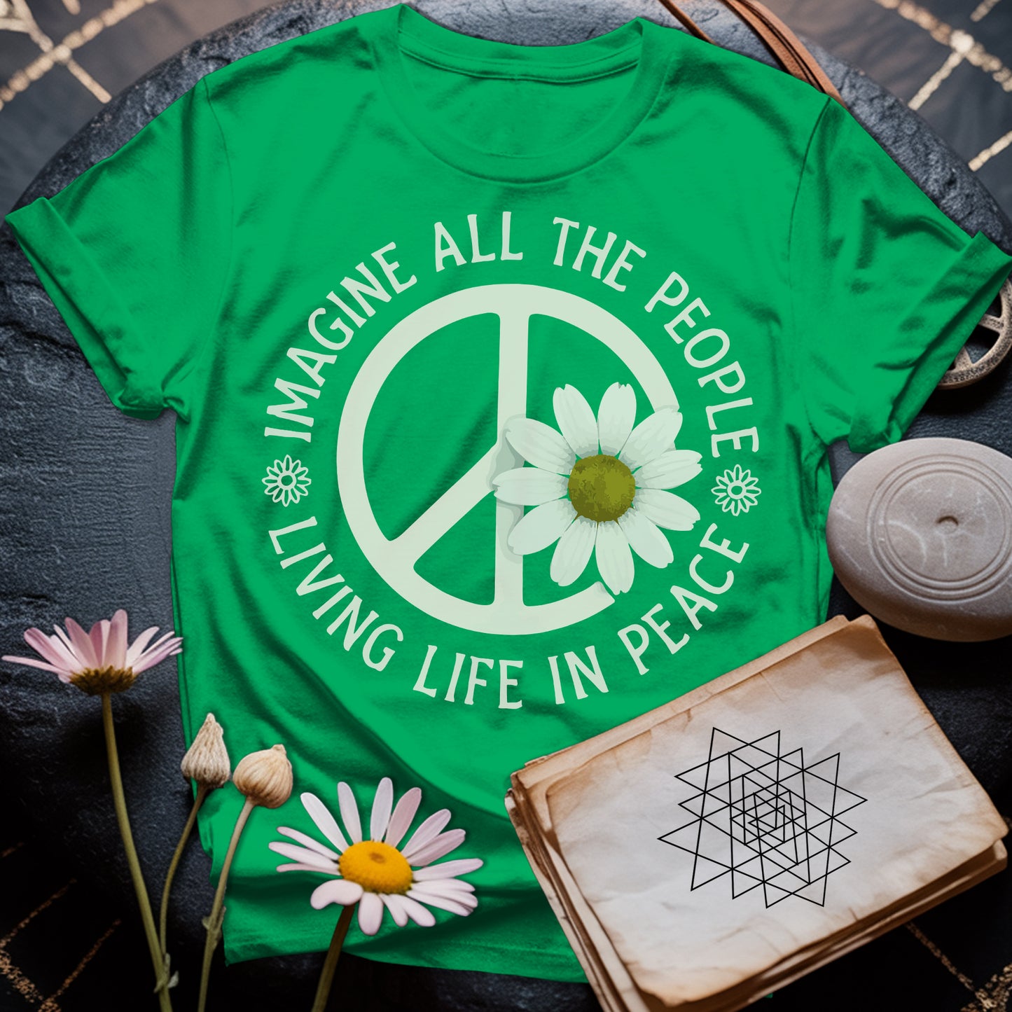 Imagine Life In Peace T-Shirt