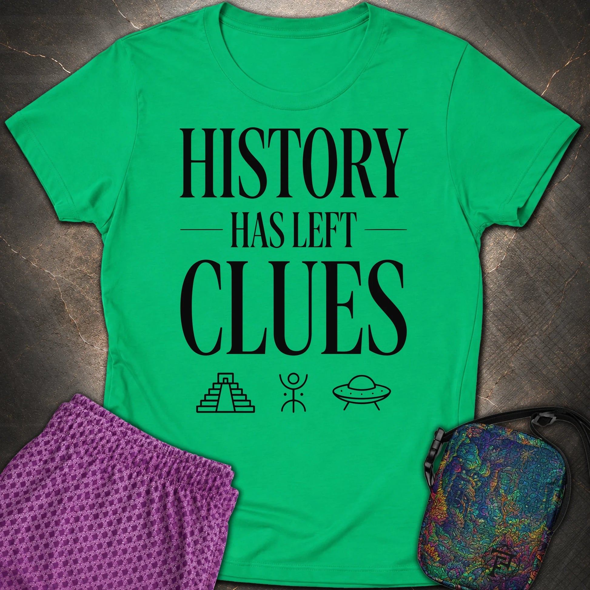 History Black - History Black Womens T-Shirt - Irish Green