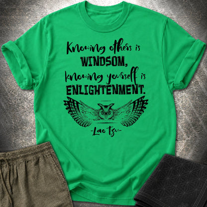Lao Tzu EnlightenmentT-Shirt - Lao Tzu EnlightenmentT-Shirt - Irish Green