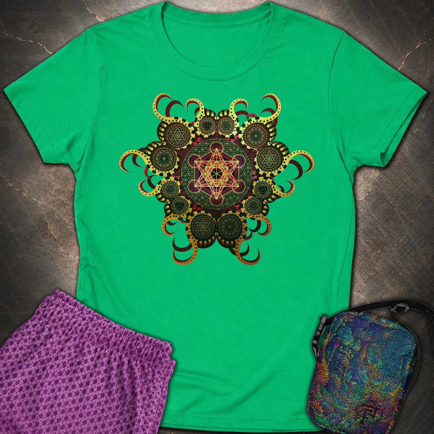 Organic Metatron - Organic Metatron Women’s T-shirt - Irish Green