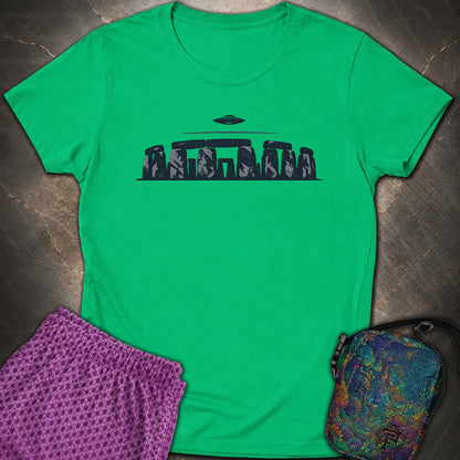 Kamienny Krąg I UFO - Kamienny Krąg I UFO Womens T-Shirt - Irish Green