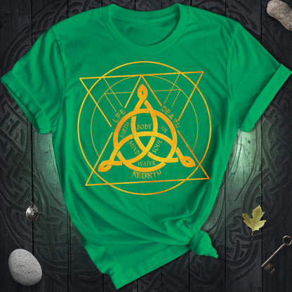 Triquetra Celtic Symbol T-Shirt