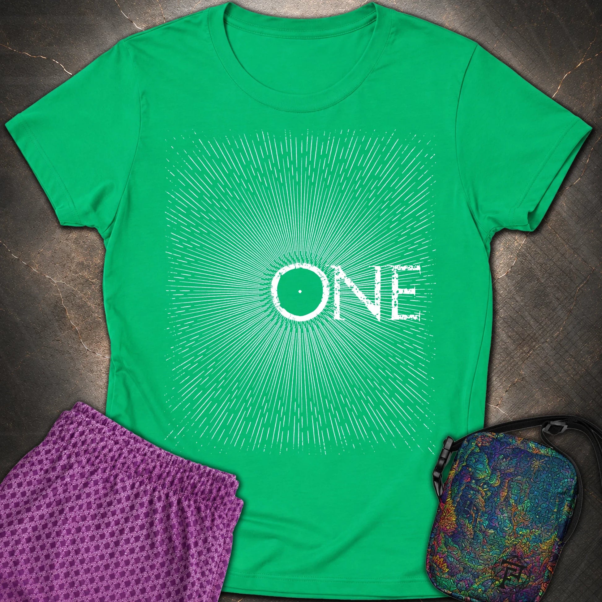 We Are All One Womens T-Shirt - We Are All One Womens T-Shirt - Irish Green
