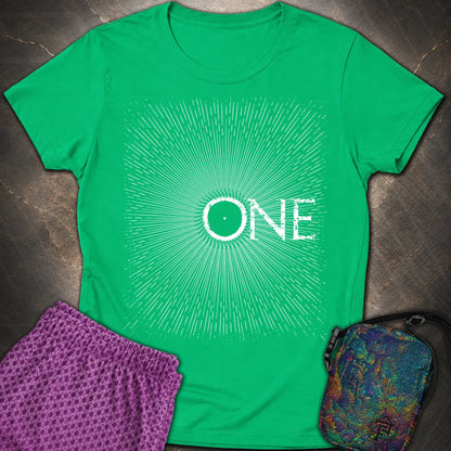 We Are All One Womens T-Shirt - We Are All One Womens T-Shirt - Irish Green