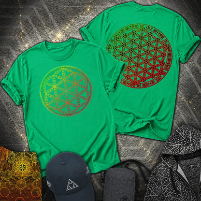 Seed and Flower 2 Sided T-Shirt - Seed and Flower 2 Sided T-Shirt - Irish Green