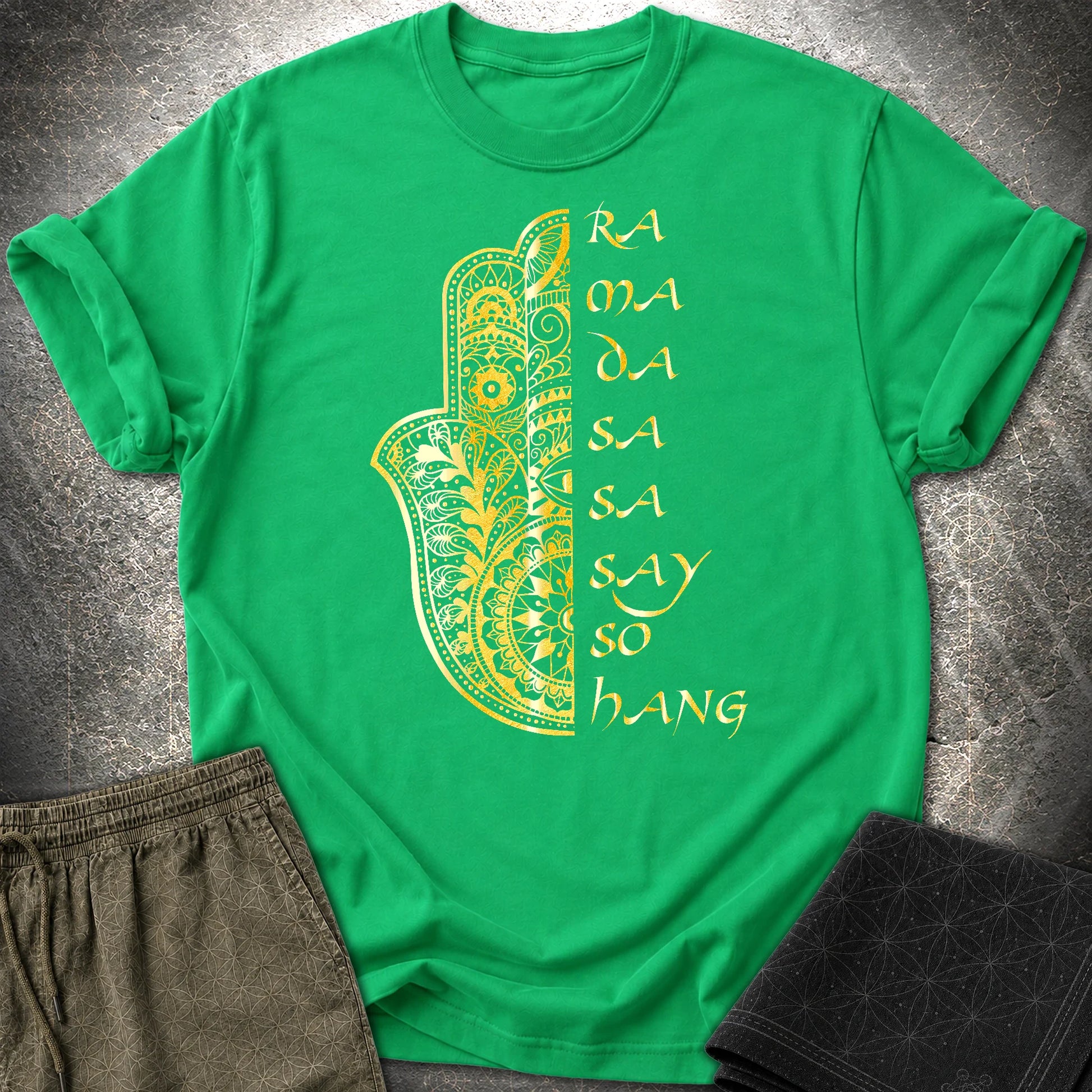 Buddha Mantra T-Shirt - Buddha Mantra T-Shirt - Irish Green
