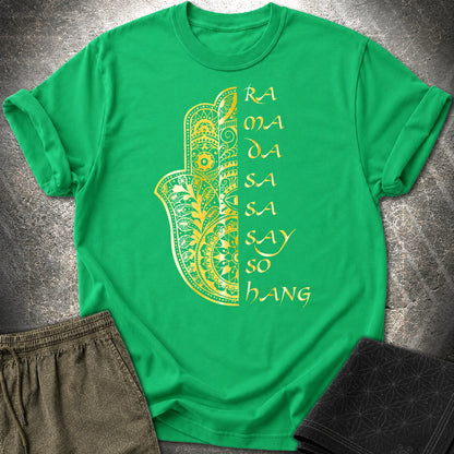 Buddha Mantra T-Shirt - Buddha Mantra T-Shirt - Irish Green