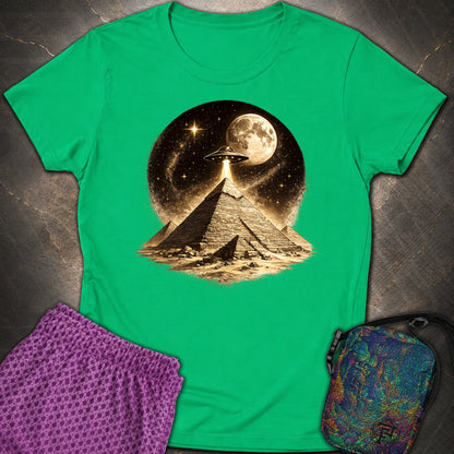 Giza Pyramid Maøe - Giza Pyramid Maøe Womens T-Shirt - Irish Green
