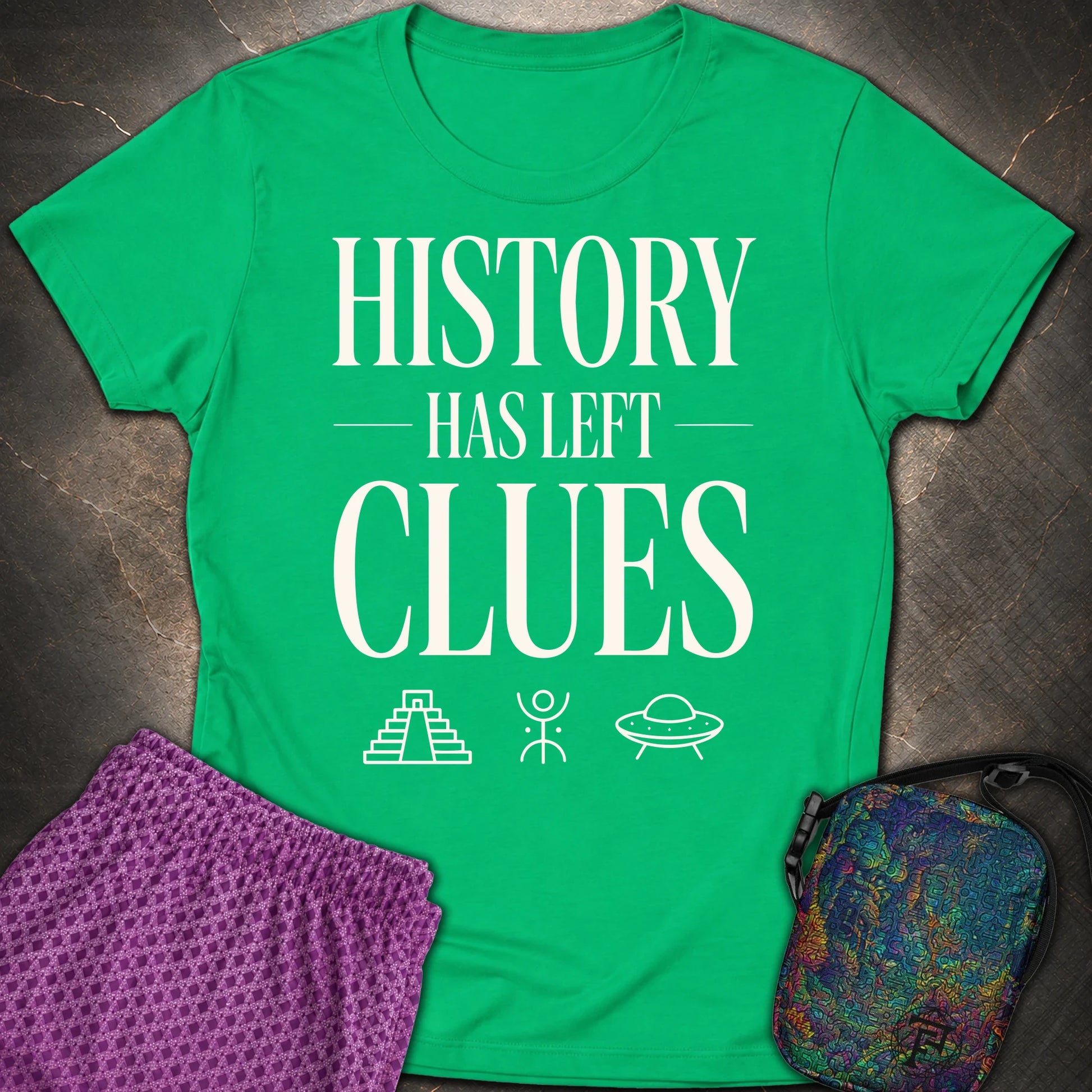 History - History Womens T-Shirt - Irish Green