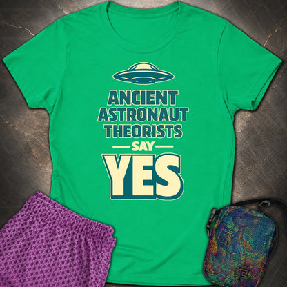 Ancient Teaorist Blue - Ancient Teaorist Blue Womens T-Shirt - Irish Green