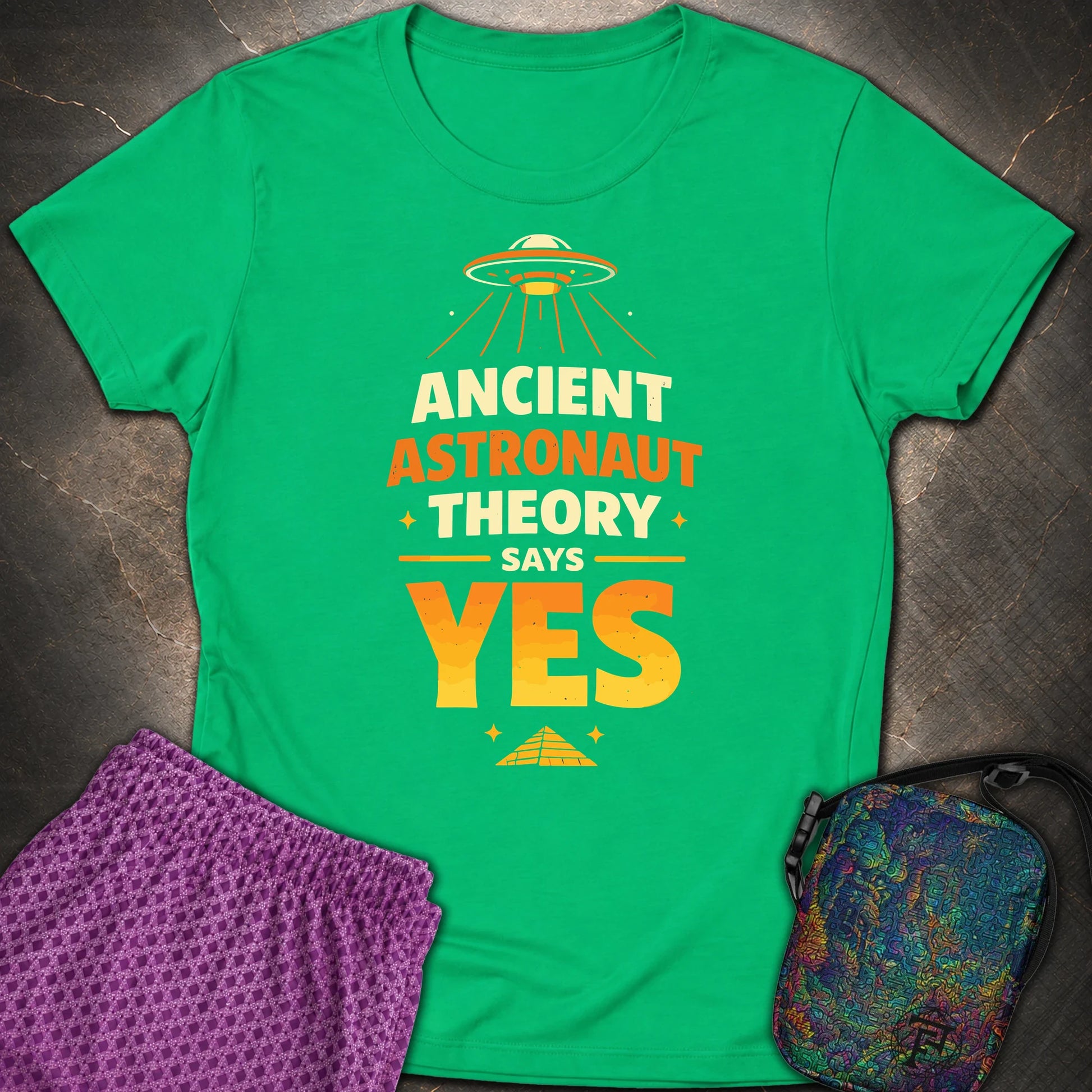 Ancient Theory - Ancient Theory Womens T-Shirt - Irish Green