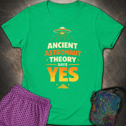 Ancient Theory - Ancient Theory Womens T-Shirt - Irish Green