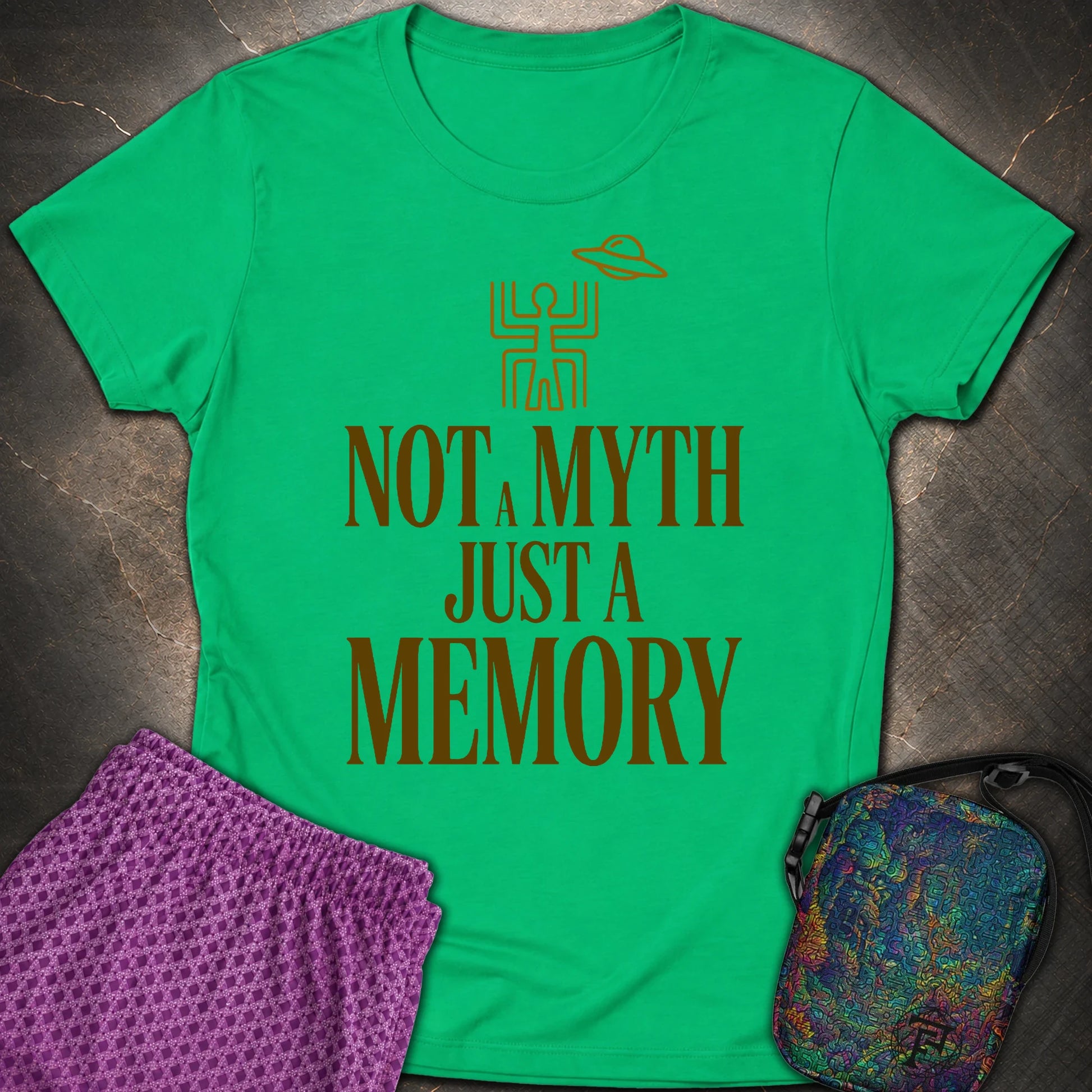Not A Myth Ciemne - Not A Myth Ciemne Womens T-Shirt - Irish Green