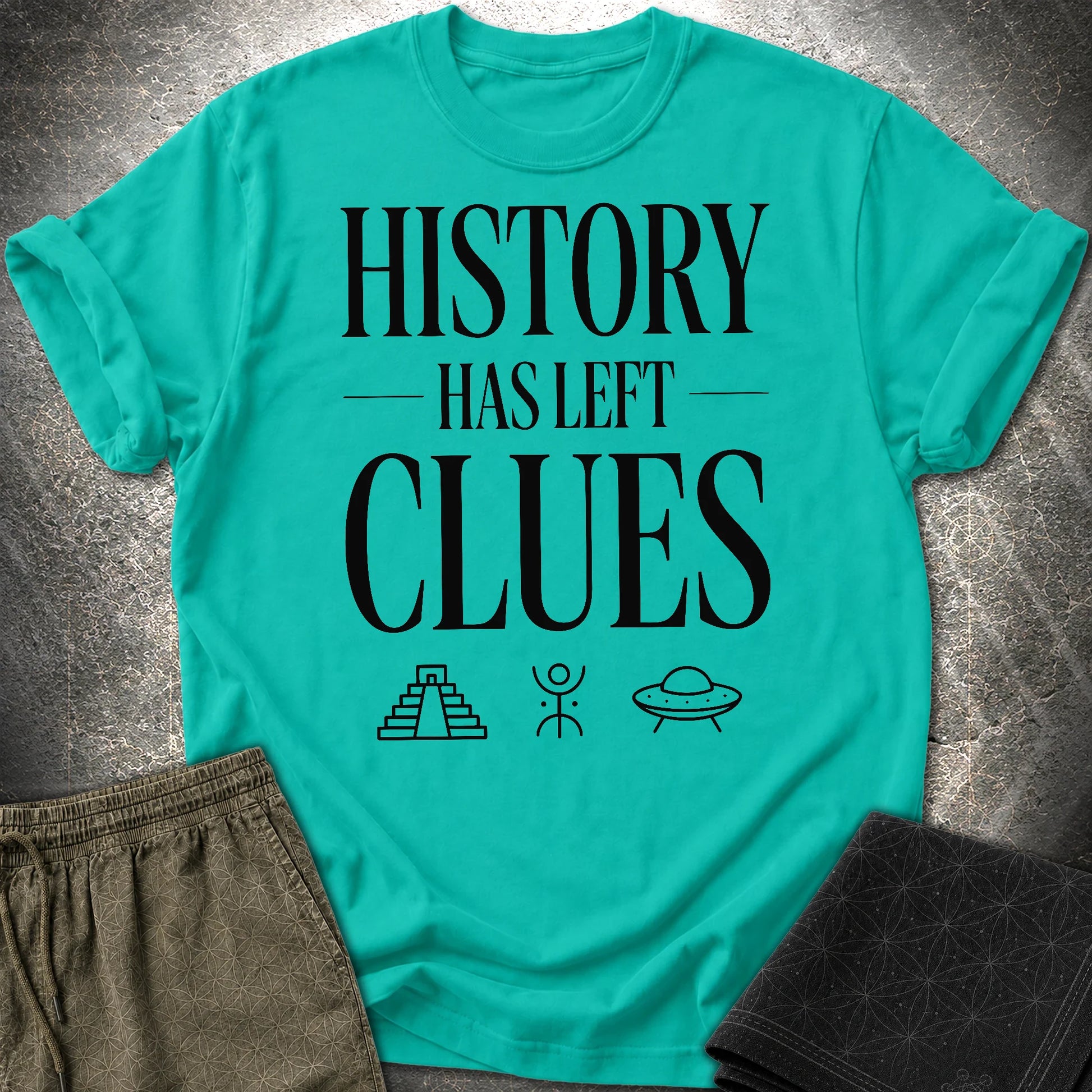 History Black - History Black T-Shirt - Jade Dome