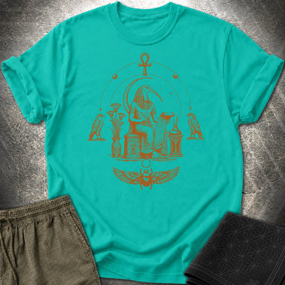 Ibis Scribe Beneath the Moon - Ibis Scribe Beneath the Moon T-Shirt - Jade Dome
