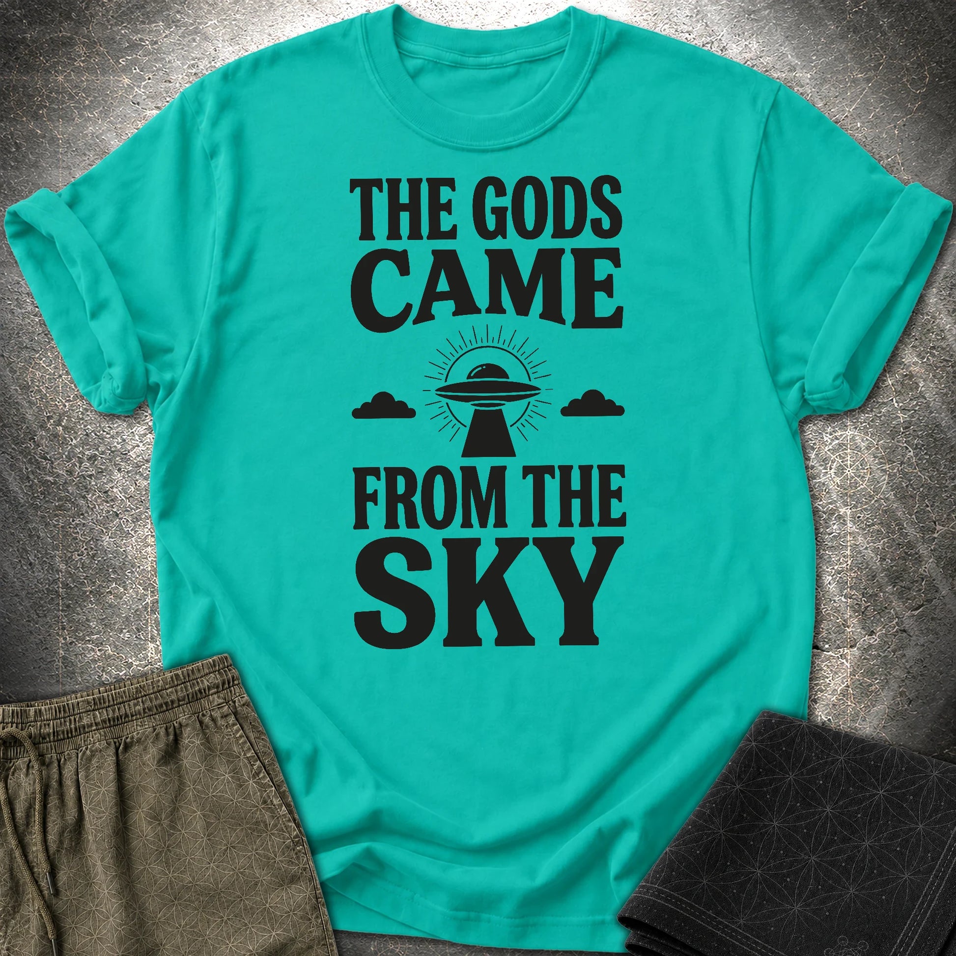 The Gods Come Ciemne - The Gods Come Ciemne T-Shirt - Jade Dome