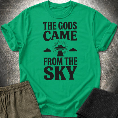 The Gods Come Ciemne - The Gods Come Ciemne T-Shirt - Kelly Green
