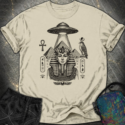 Pharaoh Under the Alien Light - Pharaoh Under the Alien Light Comfort T-Shirt - Khaki