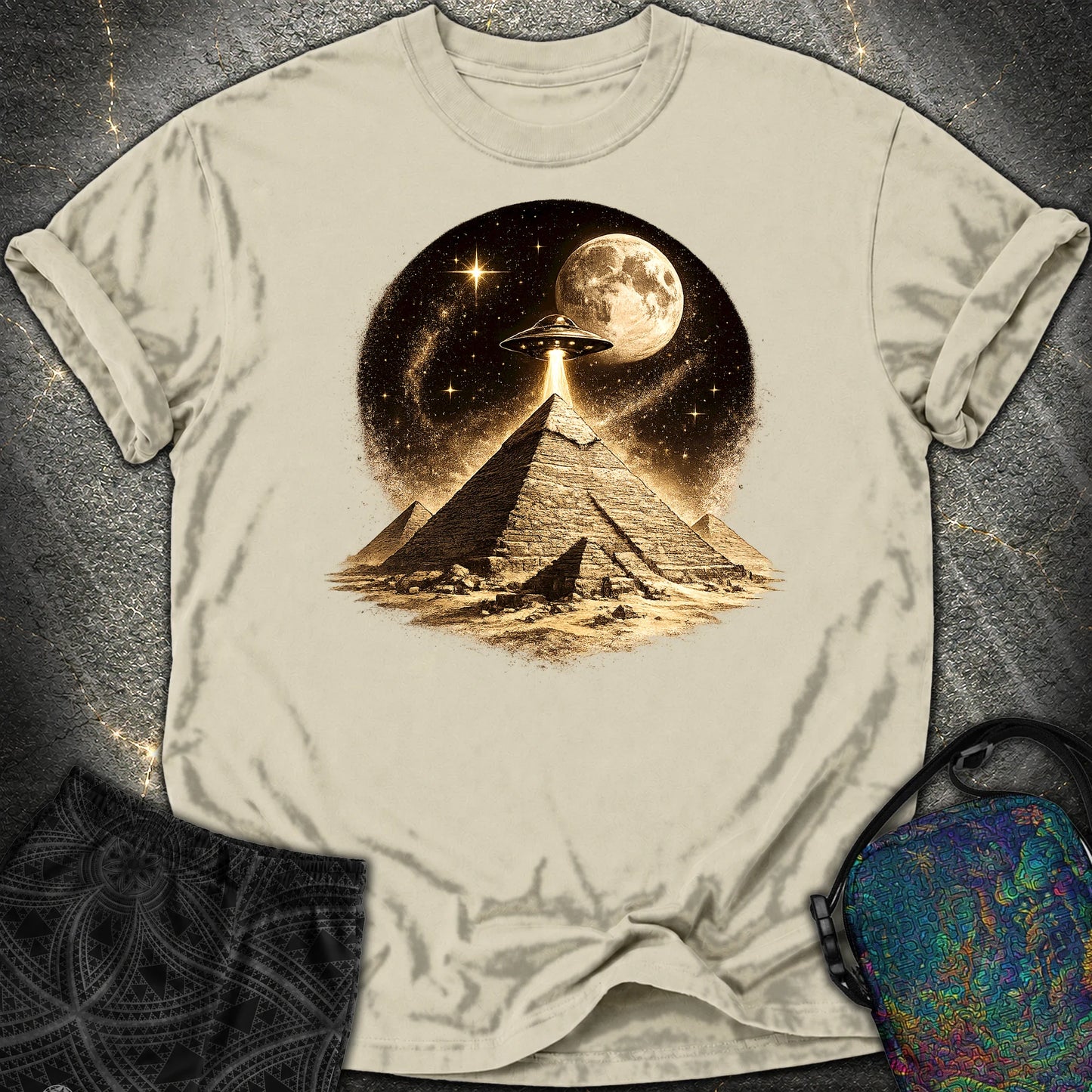 Giza Pyramid Maøe - Giza Pyramid Maøe Comfort T-Shirt - Khaki