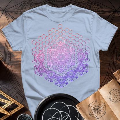 Metatron And Flower Connection T-Shirt