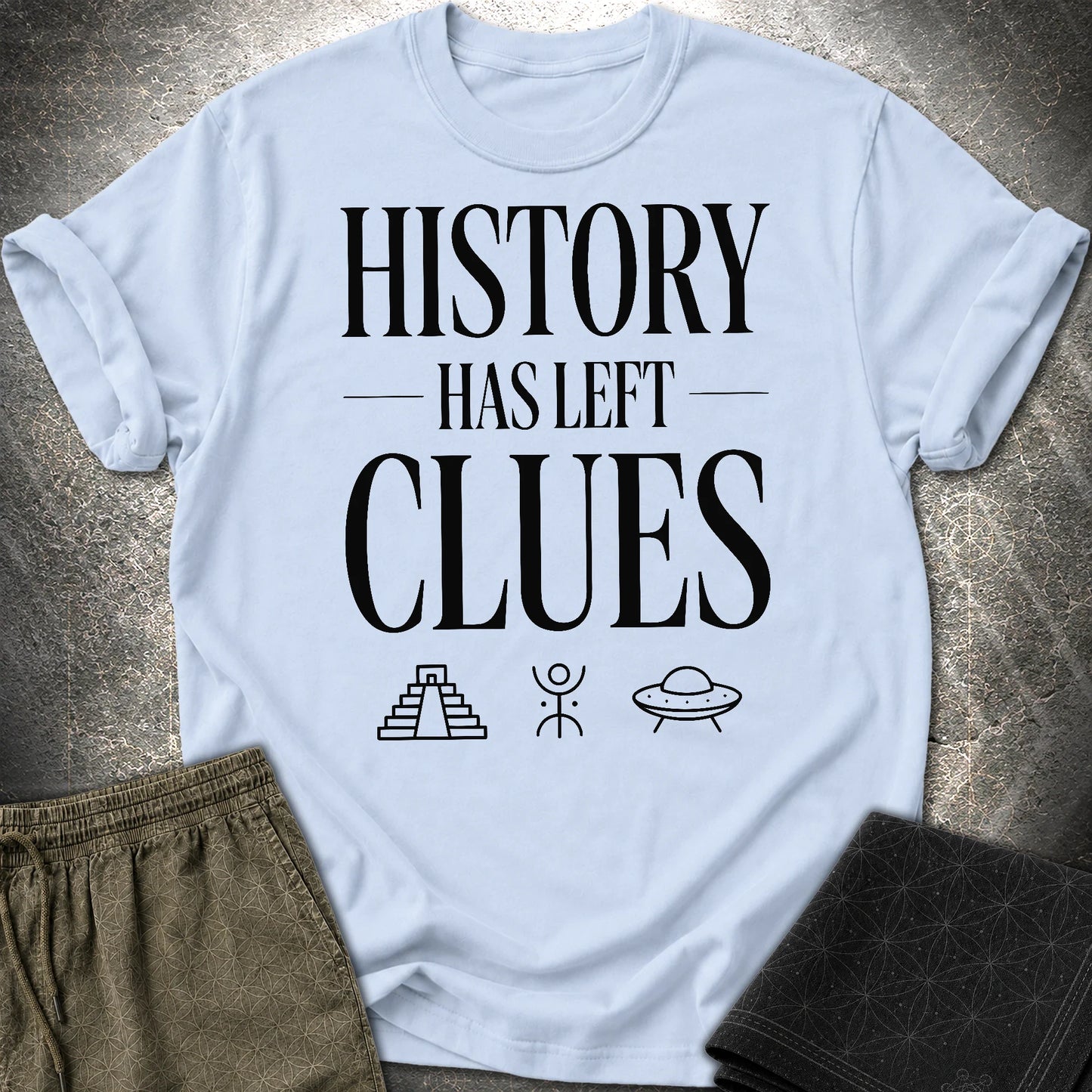 History Black - History Black T-Shirt - Light Blue
