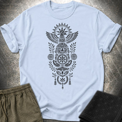 Totem Black - Totem Black T-Shirt - Light Blue