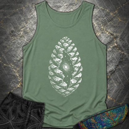 Seed of the Infinite - Seed of the Infinite Comfort Tank Top - Light Green