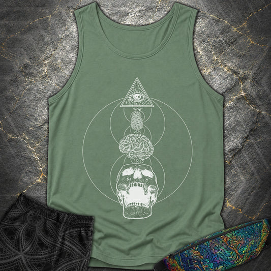 Tools Of The Trade T-Shirt - Tools Of The Trade Comfort Tank Top - Light Green