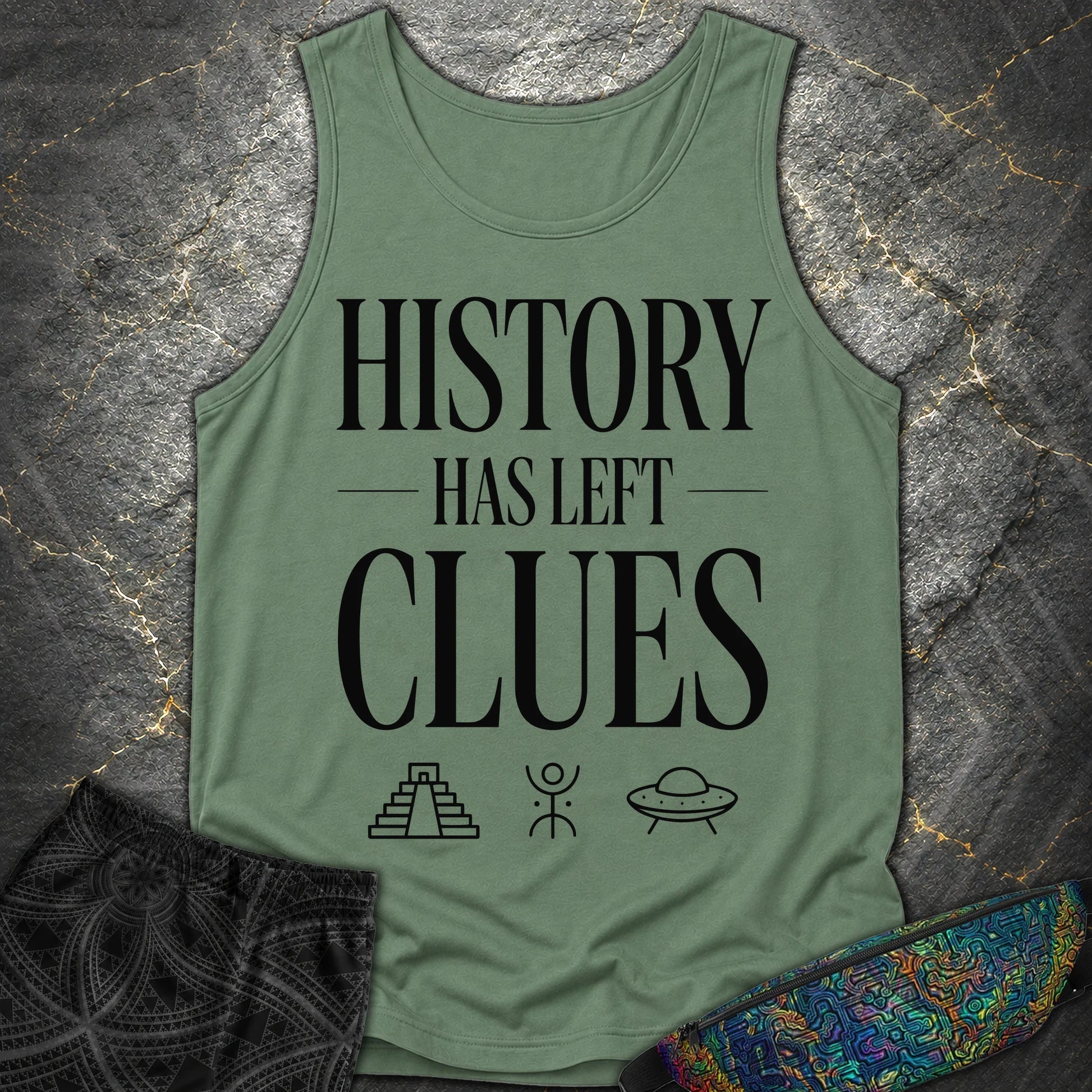 History Black - History Black Comfort Tank Top - Light Green