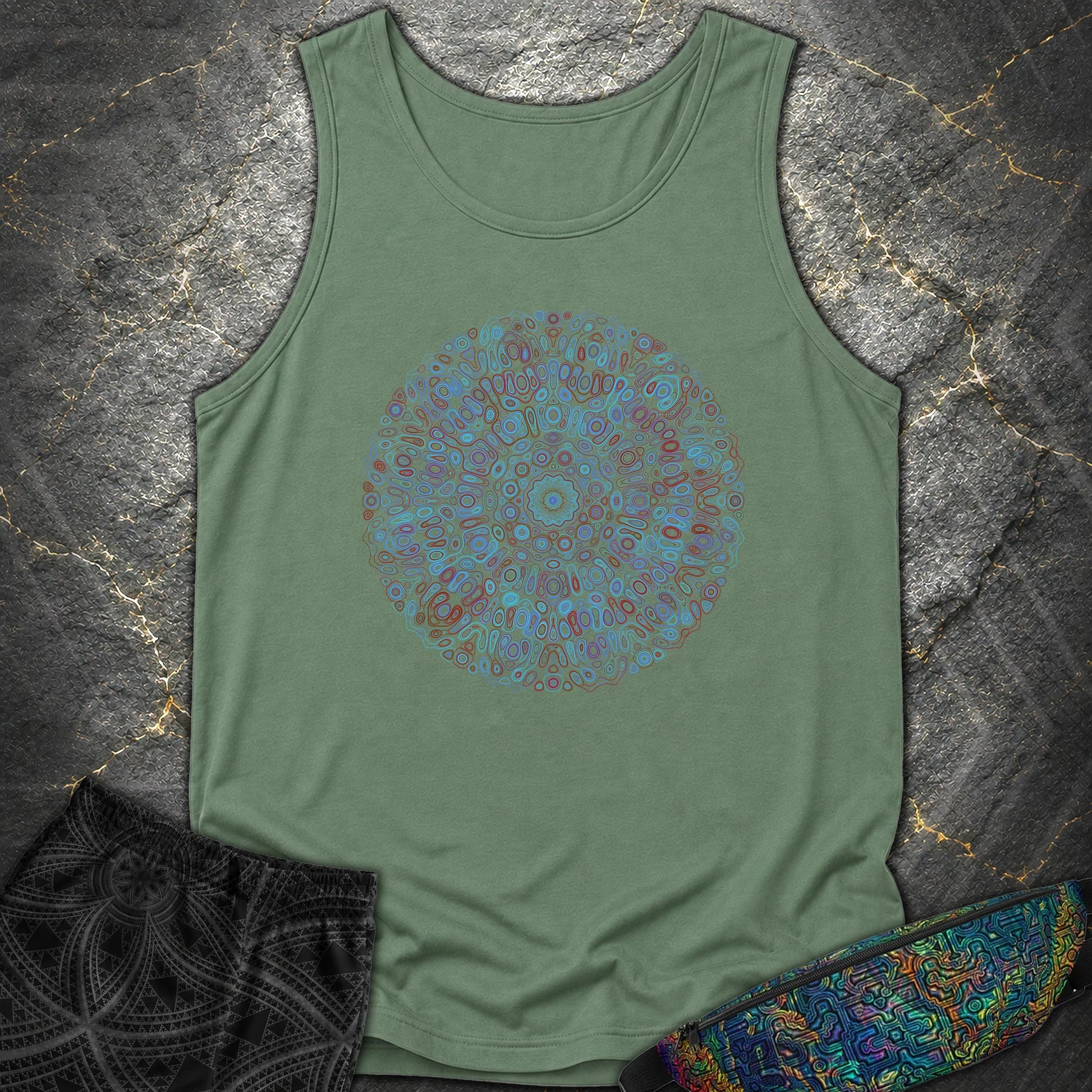 Resonance - Resonance Comfort Tank Top - Light Green