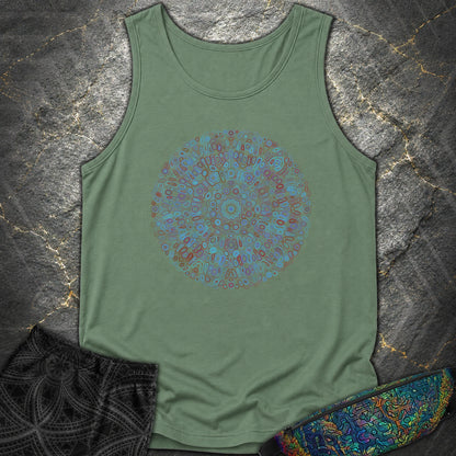 Resonance - Resonance Comfort Tank Top - Light Green