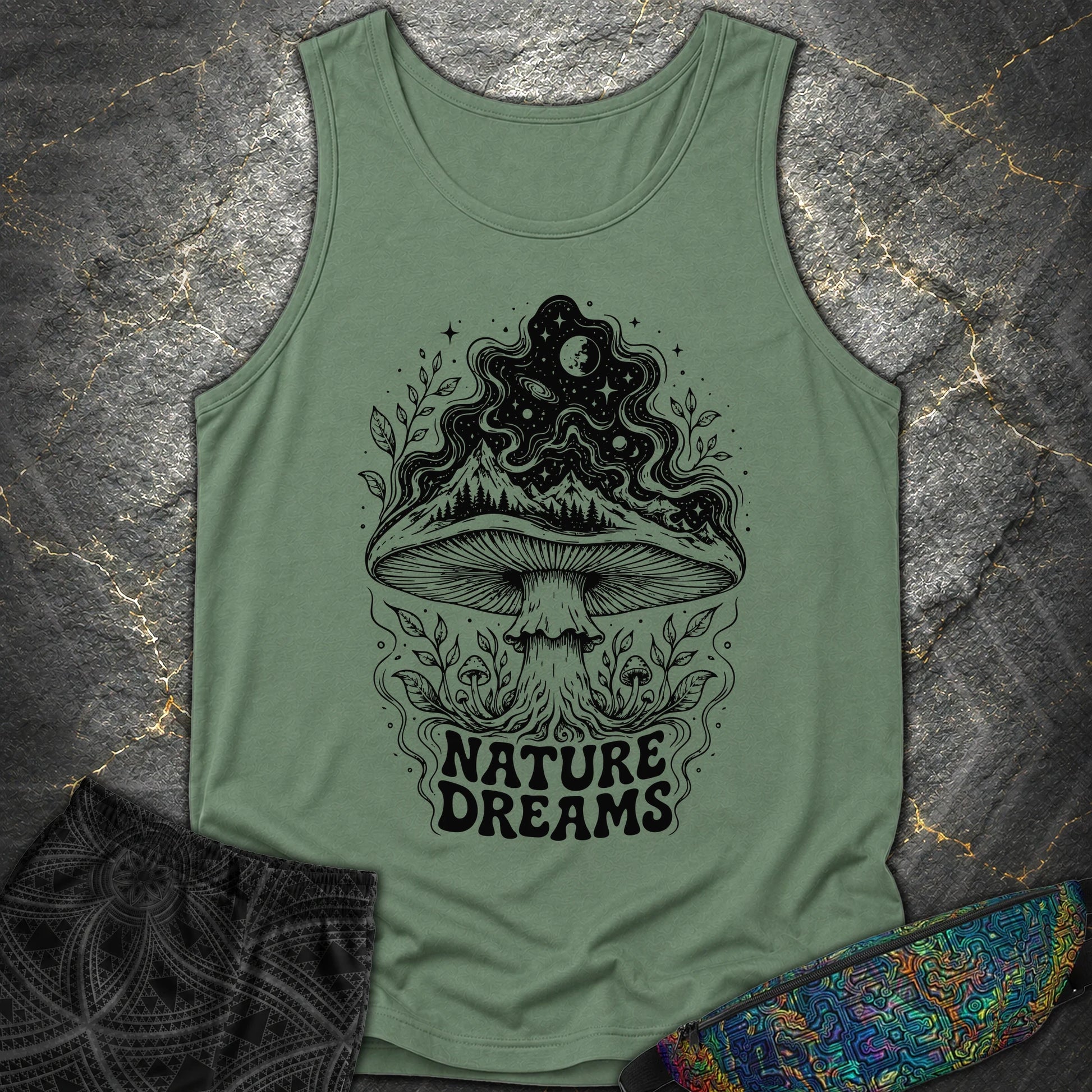 Nature Dreams - Nature Dreams Comfort Tank Top - Light Green
