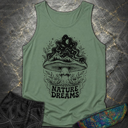 Nature Dreams - Nature Dreams Comfort Tank Top - Light Green