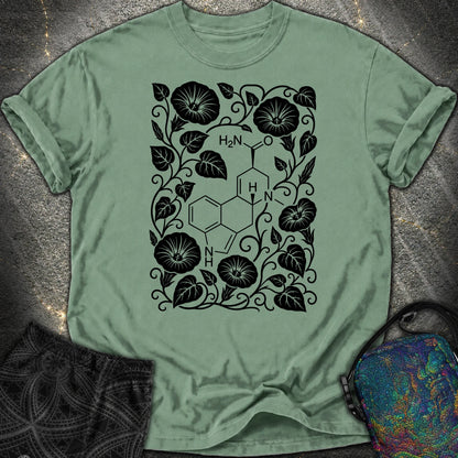 Morning Glory Molecule - Morning Glory Molecule Comfort T-Shirt - Light Green